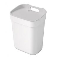 Pattumiera, Curver, plastica, bianco, 10 L, 25x18,6x32,9 cm
