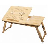 Tavolo per laptop, Artool, pieghevole, legno, naturale, 60x30x37 cm