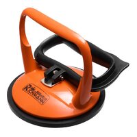 Suction cup for transporting and mounting windshields, windows, marble, granite tiles, Richmann Exclusive, 1 arm, max 50 kg, 123 mm