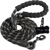 Guinzaglio per cani, Purlov, PP, riflettente, con moschettone, 5 m