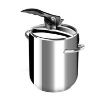 Pentola a pressione in acciaio inox, alta, 3,5 L, Perfect Home