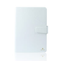 Custodia Tablet 7" - 8" Just Must Flip Universale Joy White (materiale antiscivolo)