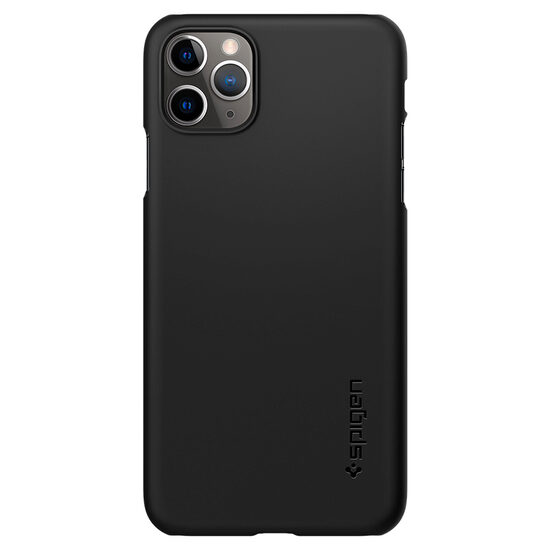 Custodia Spigen Thin Fit nera per iPhone 11 Pro Max