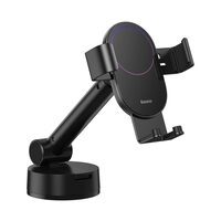 Baseus Simplism Gravity Black Auto Support (Armaturenbrett- oder Windschutzscheibenhalterung)