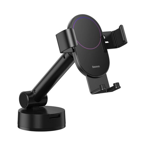 Baseus Simplism Gravity Black Auto Support (Armaturenbrett- oder Windschutzscheibenhalterung)