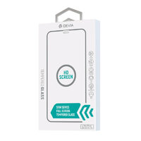 Folie iPhone 13 Pro Max Devia Cornice in vetro Full Fit Nero