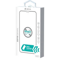 Folie iPhone 12 Mini Devia Glass Real Series Privacy Twice Nero