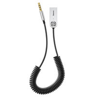 Adattatore Jack 3,5mm Baseus Bluetooth Audio Nero (alimentato tramite USB)