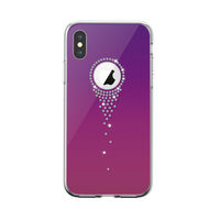Devia Angel Tears Gradual iPhone XS/X-Hülle in Lila