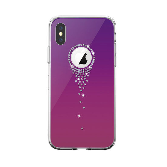 Devia Angel Tears Gradual iPhone XS/X-Hülle in Lila