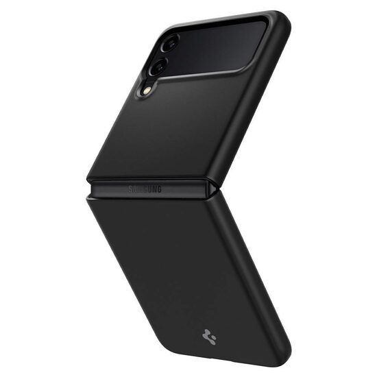 Samsung Galaxy Z Flip 3 Hülle Spigen Airskin Schwarz