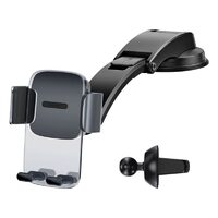 Baseus 2 in 1 Gravity Black Autohalterung