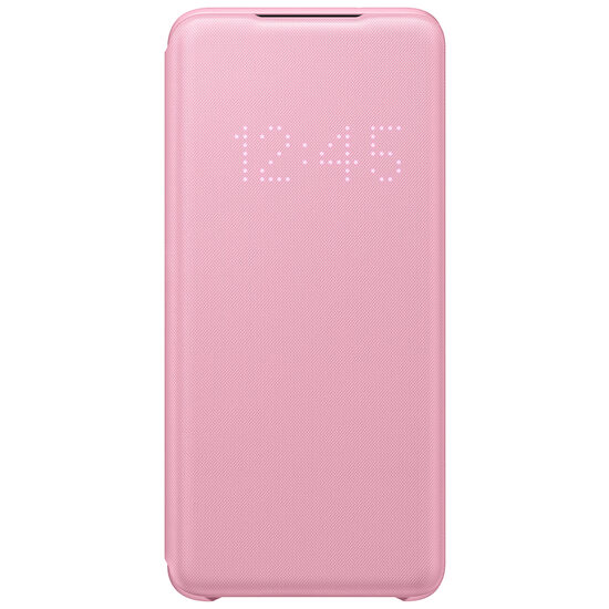 Original Samsung Galaxy S20 Book Led View Pink case