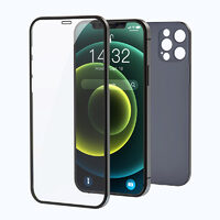 iPhone 13 Pro Devia 2 in 1 ultradünne schwarze Hülle