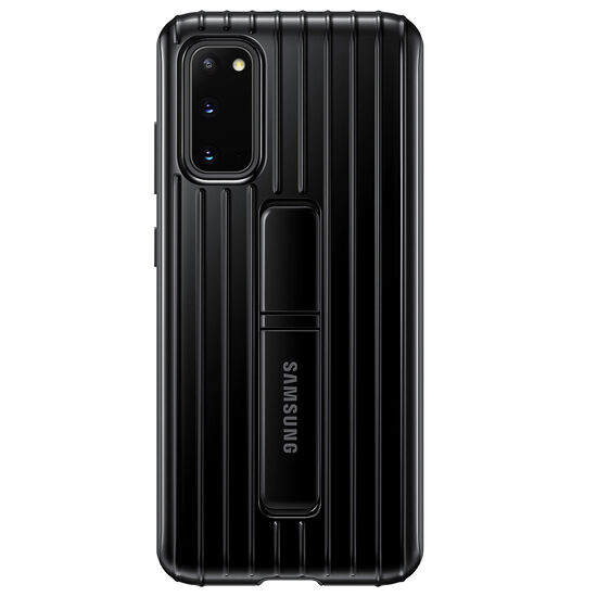 Original Samsung Galaxy S20 Stand-Schutzhülle in Schwarz
