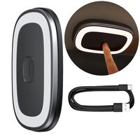 Lampada automatica Baseus Wireless Led con sensore tattile, magnetica, nera