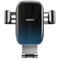 Baseus Auto Glaze Gravity Black Halterung (mit Belüftungsclip)