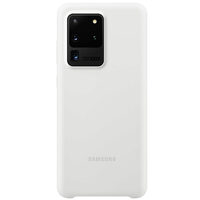 Original Samsung Galaxy S20 Ultra Silikonhülle Weiß