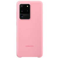 Original Samsung Galaxy S20 Ultra Silikonhülle Rosa