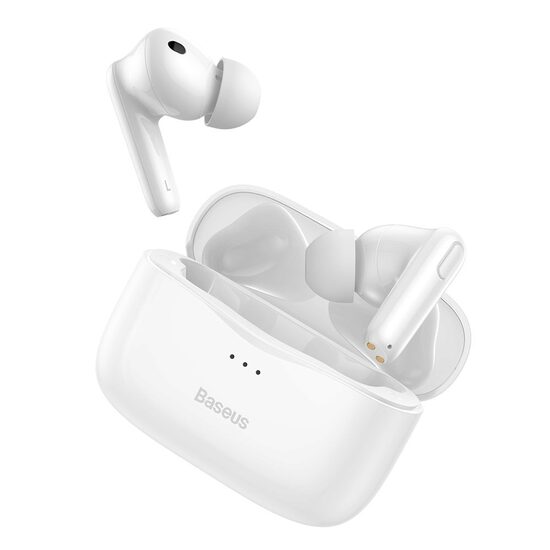 TRUE Wireless Headphones Baseus Simu S2 Bluetooth 5.0 White