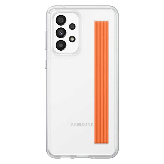 Cover originale con cinturino sottile per Samsung Galaxy A33 5G trasparente