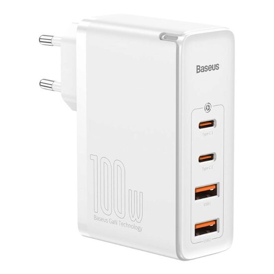 Incarcator Retea Baseus GaN2 Pro Quick Charge White