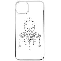 Custodia con Cristalli Swarovski iPhone 14 Devia Summer Series Protettiva Argento