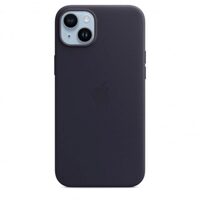 Original iPhone 14 Plus Apple Leather Case, MagSafe, Ink