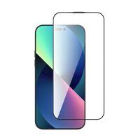 Folie Glass iPhone 14 Pro Devia Star Series Schermo intero Visualizzazione intera Nero