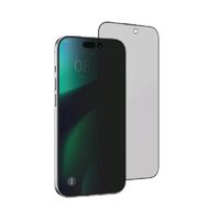 Folie Glass iPhone 14 Pro Devia Van Series Schermo intero Privacy Twice Nero