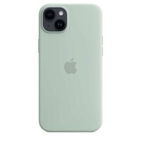Custodia in silicone originale Apple iPhone 14 Plus, MagSafe, Succulent