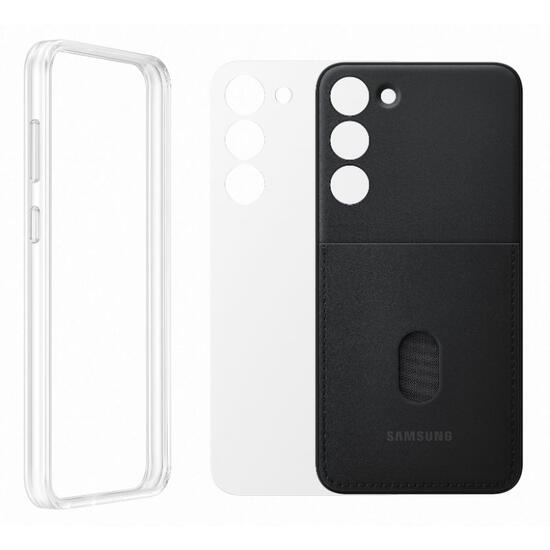 Samsung Originele Frame Cover Samsung Galaxy S23 Plus Zwart
