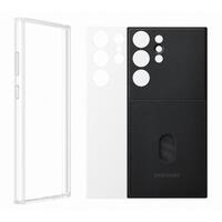 Cover con cornice originale Samsung Samsung Galaxy S23 Ultra nera