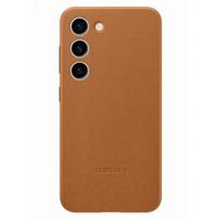 Cover in pelle originale Samsung Samsung Galaxy S23 Cammello