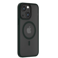 Devia Case Pino Series Magnetisch Schokbestendig iPhone 15 Groen