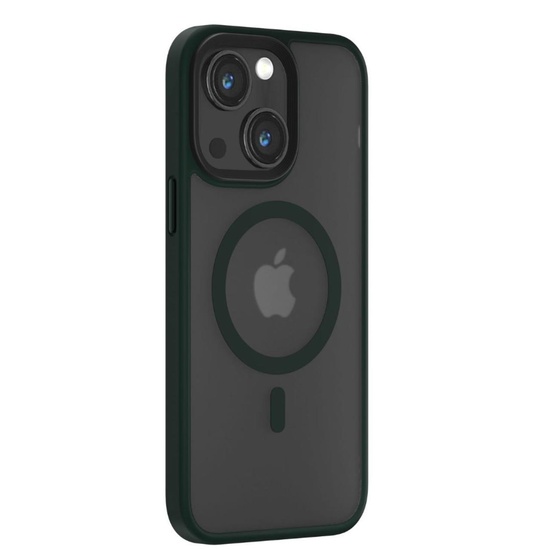 Devia Case Pino Series Magnetisch Schokbestendig iPhone 15 Groen