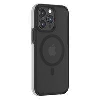 Devia Husa Defend Series Magnetisch Schokbestendig iPhone 15 Pro Hoesje Zwart