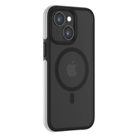 Devia Husa Defend Series Magnetisch Schokbestendig iPhone 15 Hoesje Zwart