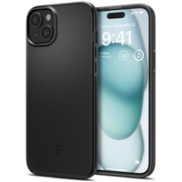 Custodia Spigen Thin Fit per iPhone 15 nera