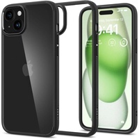 Spigen Ultra Hybrid Hülle iPhone 15 Plus Mattschwarz