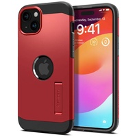 Spigen Case Tough Armor MagSafe iPhone 15 Rot