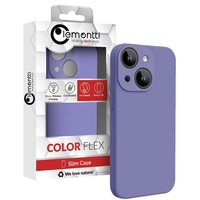 Lemontti Case Liquid Silicon MagCharge iPhone 15 Grijs (360° bescherming, fijn materiaal, gevoerd met microvezel)