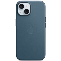 Apple Original FineWoven iPhone 15 Case, MagSafe, Pacific Blue