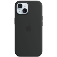 Apple Original Silicone Case iPhone 15 Plus, MagSafe, Black