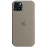Apple Original Silicone Case iPhone 15 Plus, MagSafe, Clay