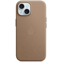 Apple Original FineWoven iPhone 15 Case, MagSafe, Taupe