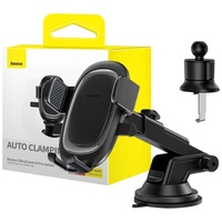 Baseus Auto Support UltraControl Pro per parabrezza e cruscotto, Nero