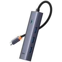 Baseus Multihub UltraJoy Type-C a 4 x USB 3.0 Grigio