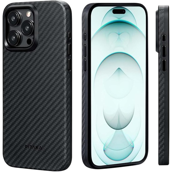 Pita magez pro 4 Activity 1500D iphone 15 Pro max, safe black / gray