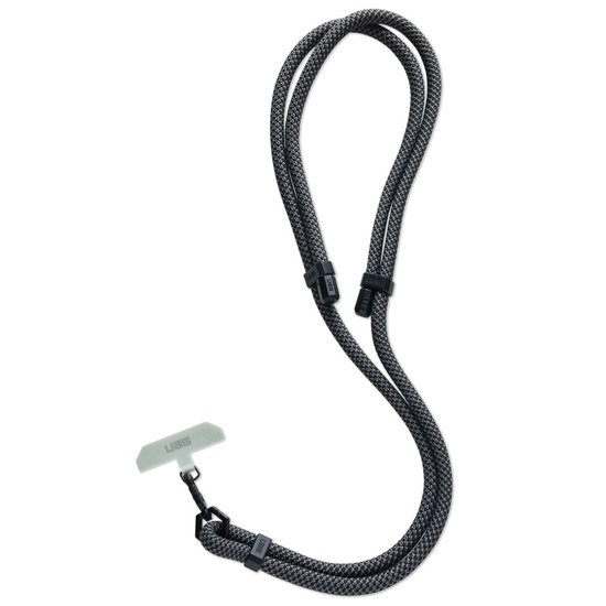 Tracolla universale UAG per telefono Civilian, Grafite/Nero, lunghezza regolabile, fino a 160 cm